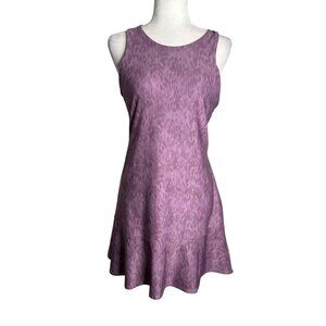 Etonic Athletic Dress Golf Tennis Medium Purple Shelf Bra Racerback Stretch